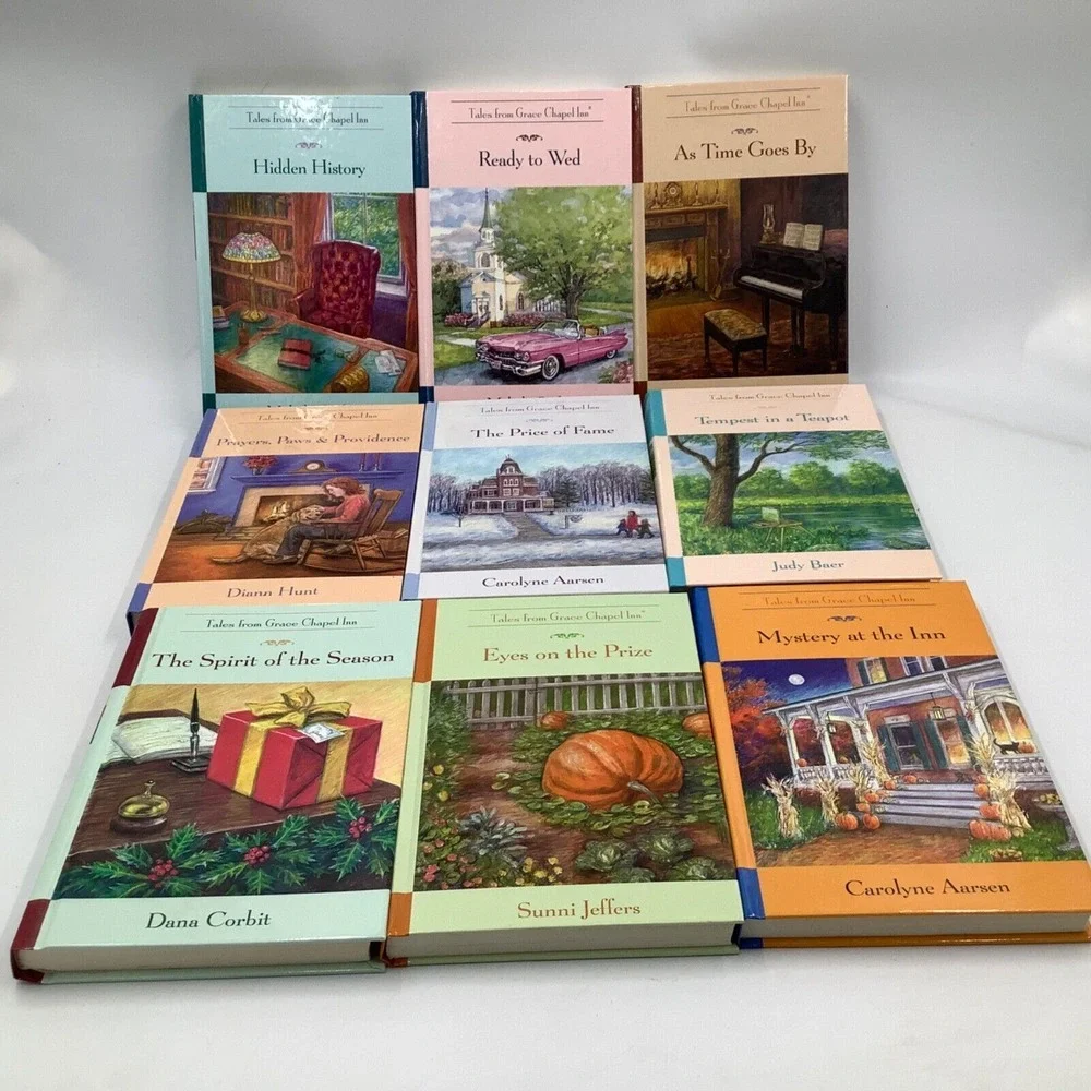 Lot of 9 Tales‎ From Grace Chapel Inn Books Hardcover Guideposts 2007